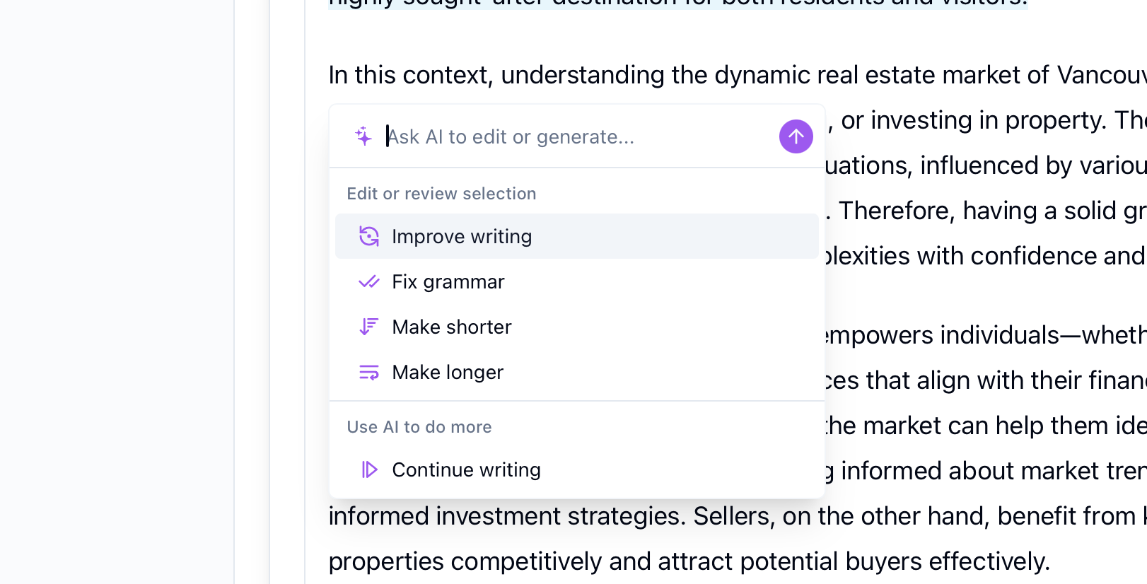 Writing with AI